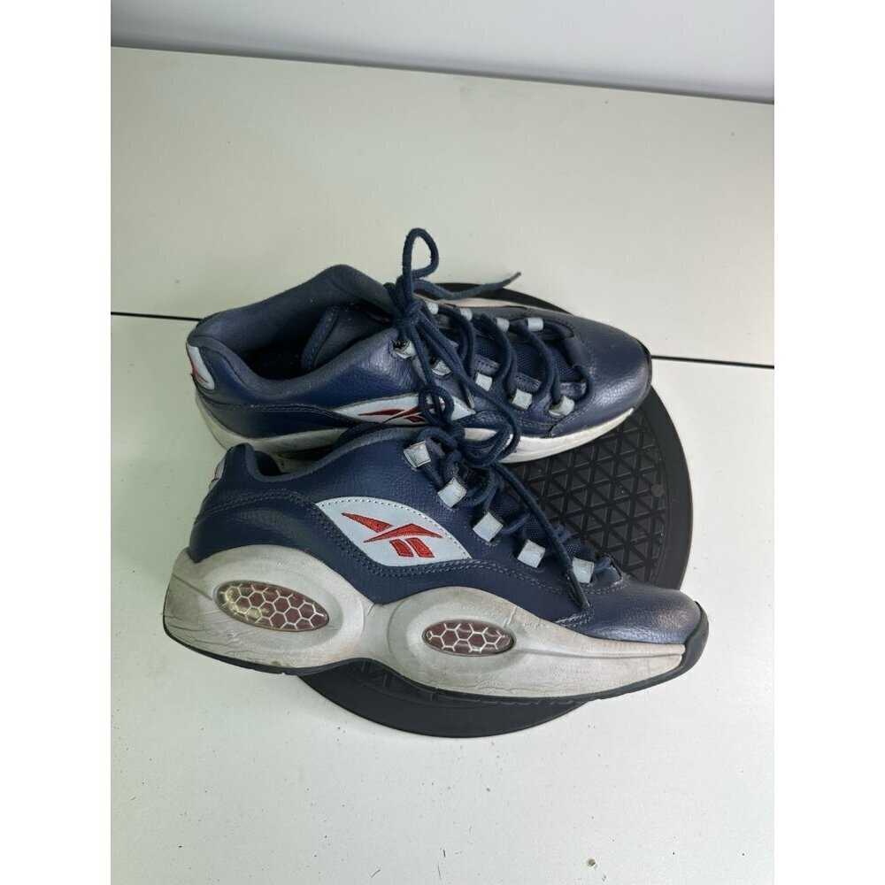 Reebok Question 1 Low Allen Iverson Georgetown Size 7 (V53826)